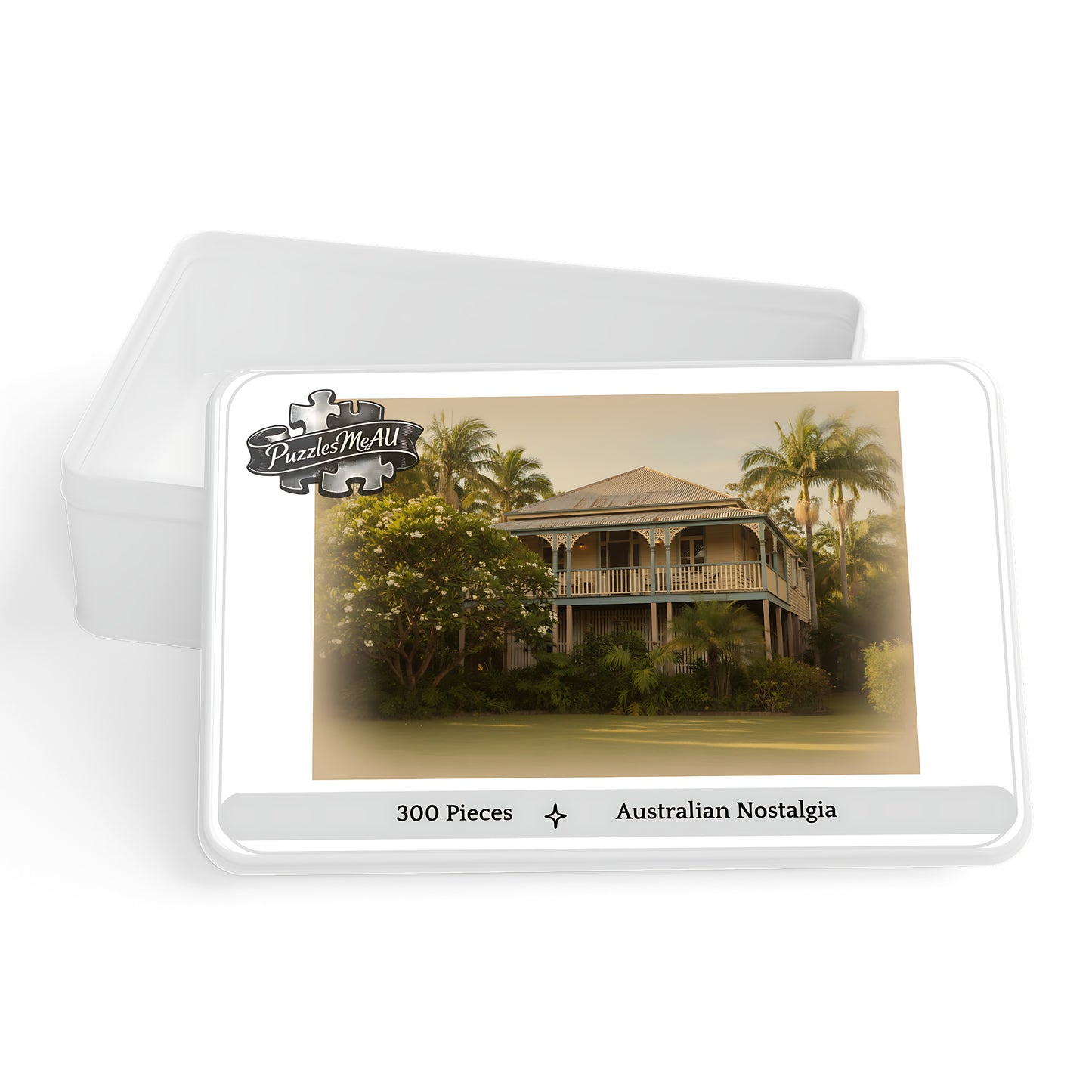 Old Queenslander puzzle gift box – Australian Nostalgia 300 pieces – Puzzles Me AU